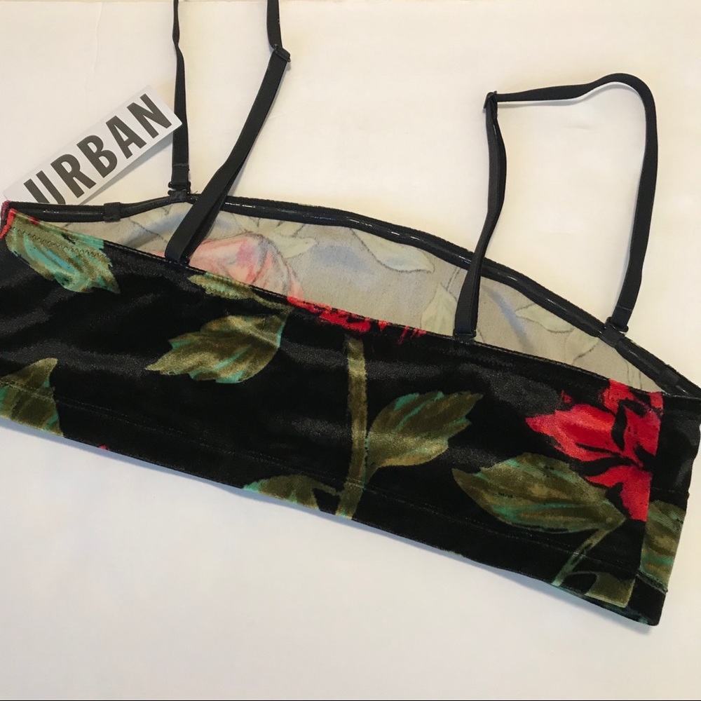 Out From Under Diandra Velour Bandeau Top Large - Picture 5 of 8